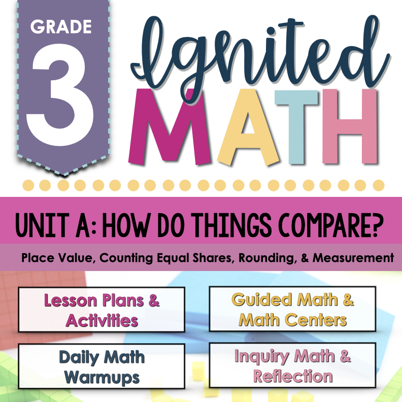 Ignited Math Grade 3 Unit A