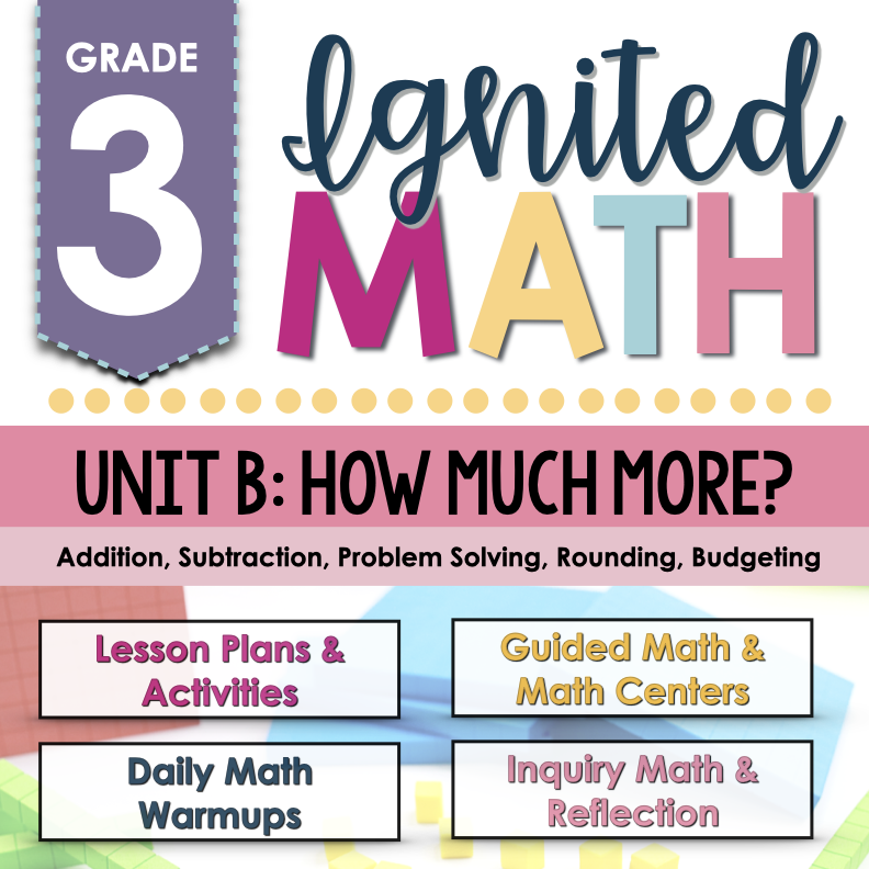 Ignited Math Grade 3 Unit B