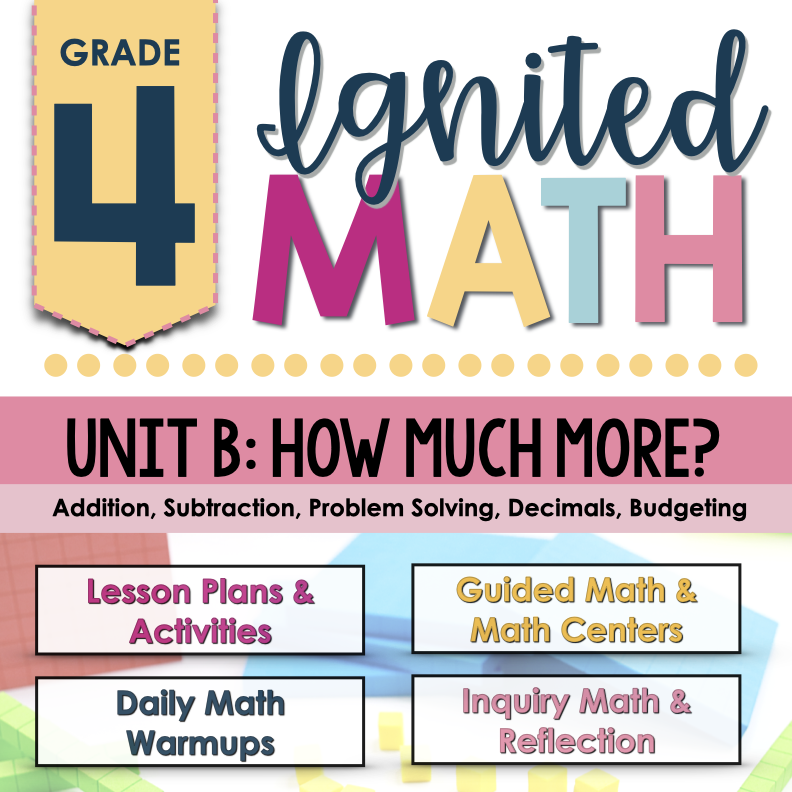Ignited Math Grade 4 Unit B
