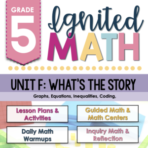 Ignited Math Grade 5 Unit F