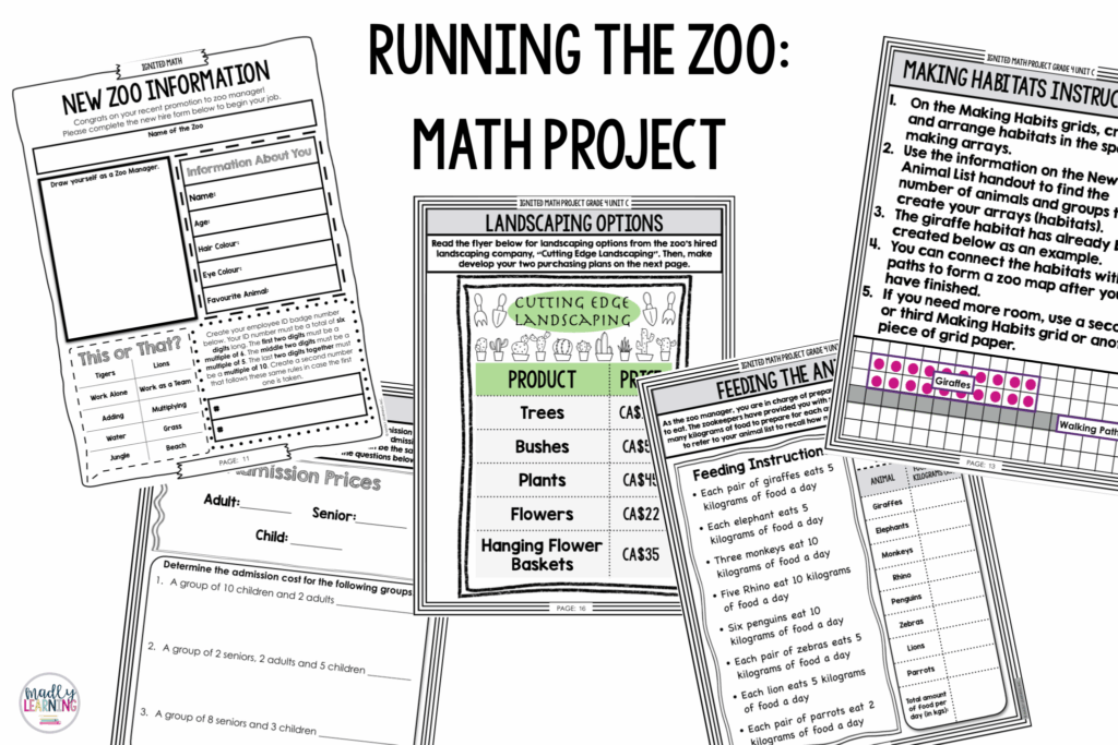 How To Use Math Projects In Your Junior Classroom Madly Learning
